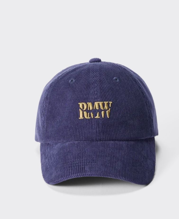 RMW Branded Cord Cap - French Navy
