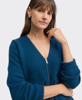 Yarra Trail Knit Zip Cardi Centosa - Capri
