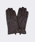 Thomas Cook Leather Gloves - Chocolate