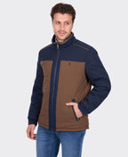 Thomas Cook Toby Reversible Jacket - Navy/Tan