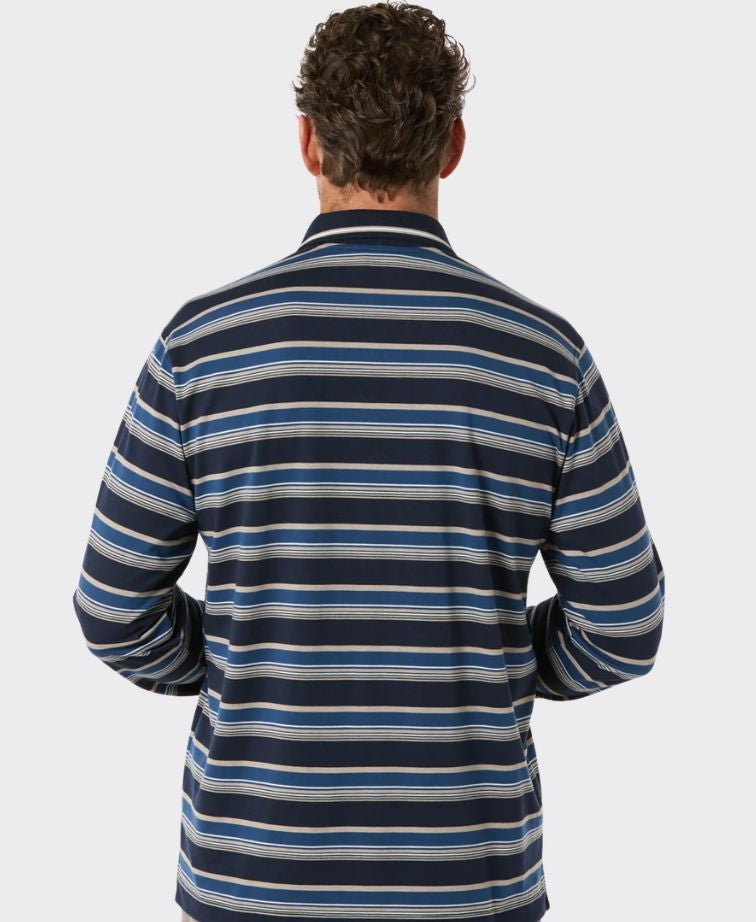 Breakaway Polo L/S Jerrick Kinnersly - Ink