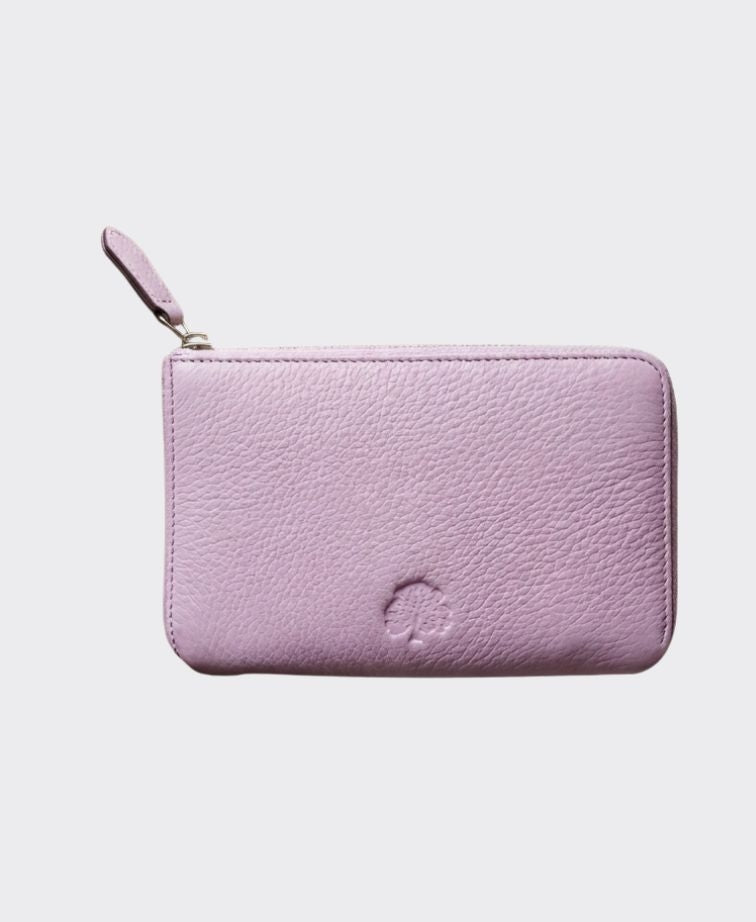 Second Nature Leather Wallet Medium External Zip