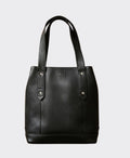 Second Nature Leather Bag - Black/Silver