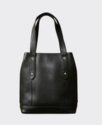 Second Nature Leather Bag - Black/Silver