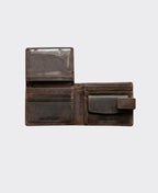 Bush Creek Buck Leather Billfold Wallet - Brown