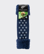 Chilli Socks Bedsocks Non Slip Tread - Navy/Star