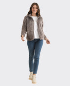 Renoma Jacket Dana Teddy Fluffy - Mink