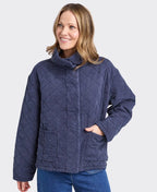 Elm Jacket Aurora Quilted - Navy