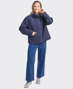Elm Jacket Aurora Quilted - Navy