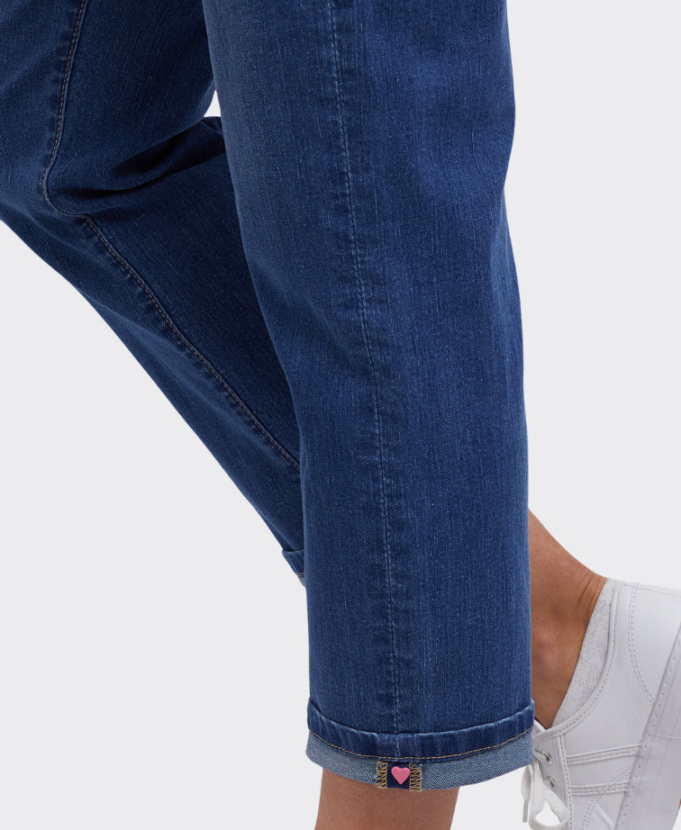 Elm Jean Ada Straight Leg - Washed Blue