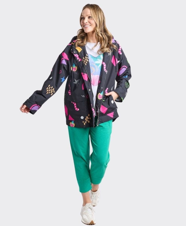 Elm Raincoat Licorice Galaxy