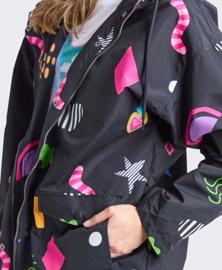 Elm Raincoat Licorice Galaxy