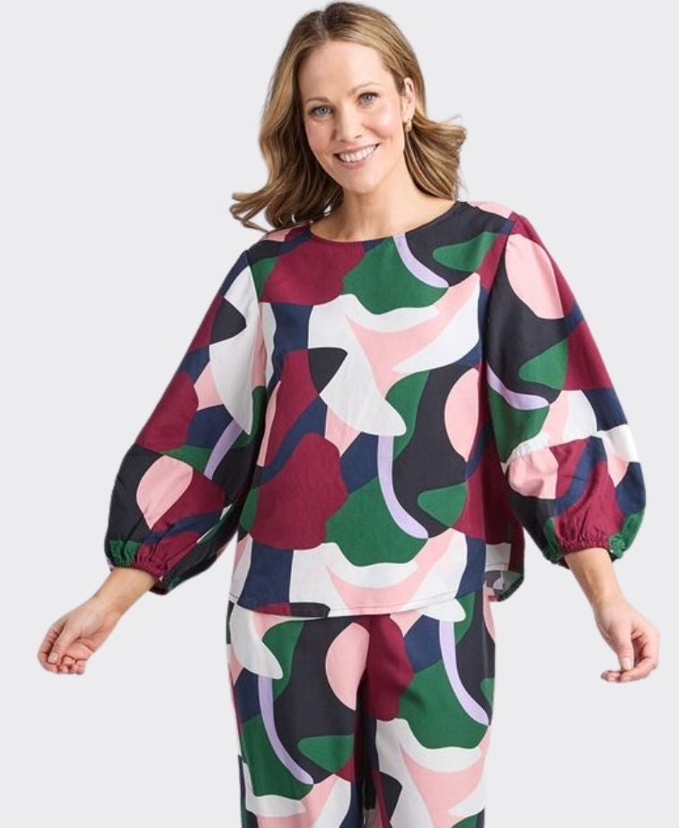 Elm Top Ronja Abstract - Abstract Print