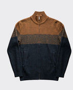 Sugar Knit Kanan Full Zip - Cognac