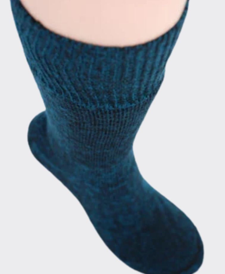 Adage Cushy Work Sock Wool/Nylon - Peacock
