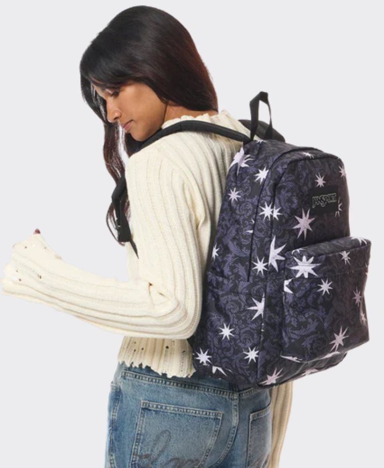 Jansport Superbreak Plus - Castle Tapestry Black