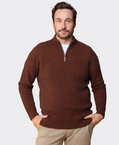 Noble Wilde Mens Sefton Half Zip