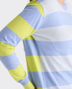 Zaket & Plover Jumper Costal Stripe - Bluebell