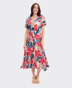 Orientique Dress Godet Cavailon