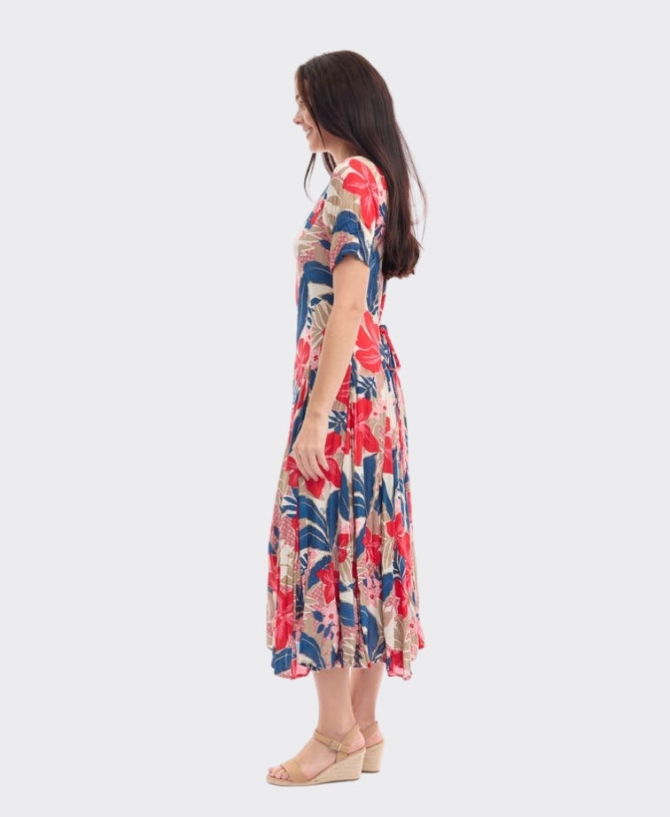 Orientique Dress Godet Cavailon
