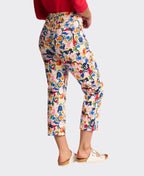 Vassalli Pant Sierra 7/8 Slim Leg Pull On Printed - Mon Cheri
