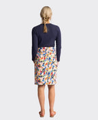 Vassalli Skirt Poppy Lightweight Printed - Mon Cheri