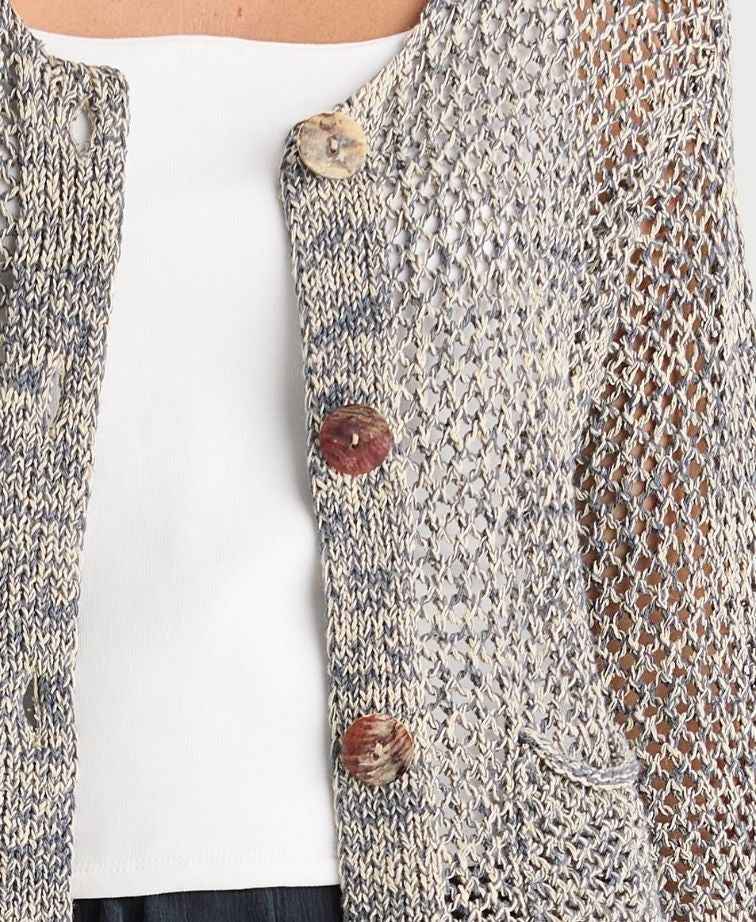 LD + Co Cardi Colour Mix - Graphite