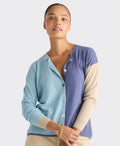 LD + Co Cardi Colour Block - Opal