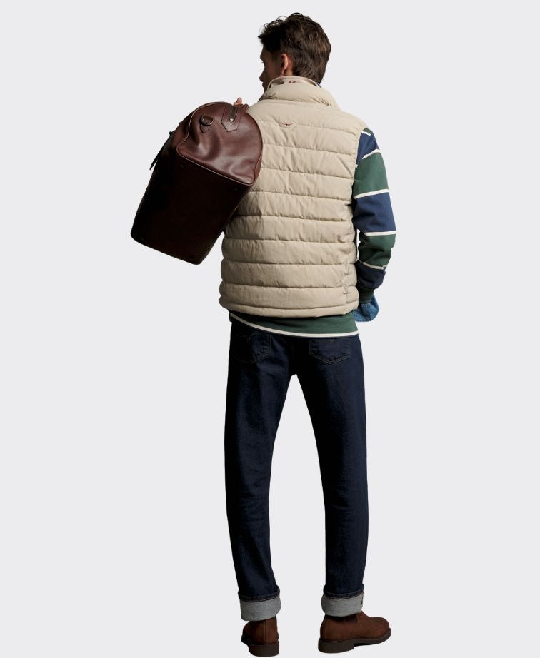 RMW Rydal Padded Vest - Almond