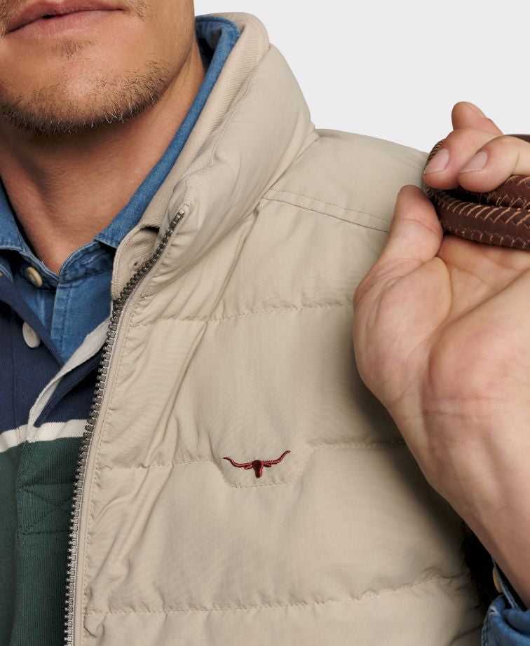 RMW Rydal Padded Vest - Almond
