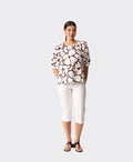 Foil Top Scoop Neck Swing - Upsa-Daisy
