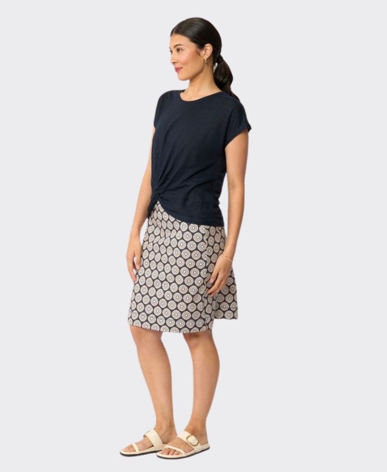 Esplanade Skirt Tee-Rific Printed - Porto