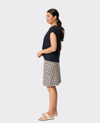 Esplanade Skirt Tee-Rific Printed - Porto