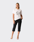 Esplanade Trousers Roll Up - Black