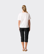 Esplanade Trousers Roll Up - Black