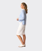 Foil Cardigan Best Feature  - Sky Blue