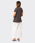 Foil Tee Edgy Frill Cuff - Sable