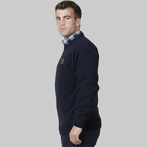Swanndri Seafarer Crew Neck Sweater - Navy