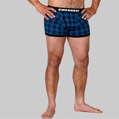 Swanndri Undies - Blue/Blk Check
