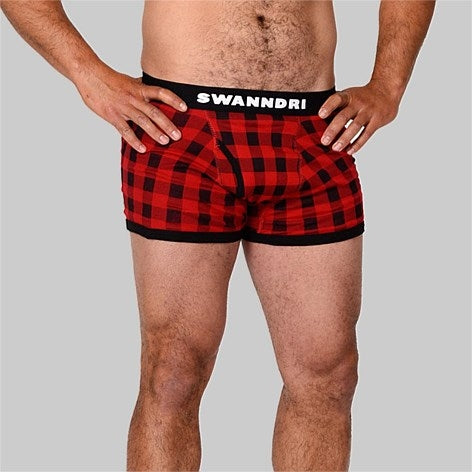 Swanndri Undies - Red/Blk Check