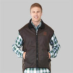 Swanndri Foxton Vest Wool Lined - Brown