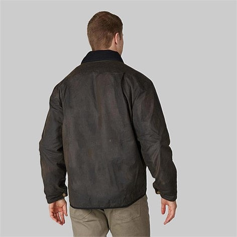 Swanndri Waimak Oilskin Jacket - Brown