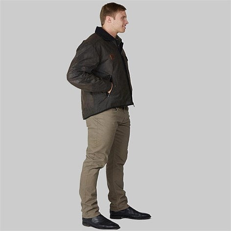 Swanndri Waimak Oilskin Jacket - Brown