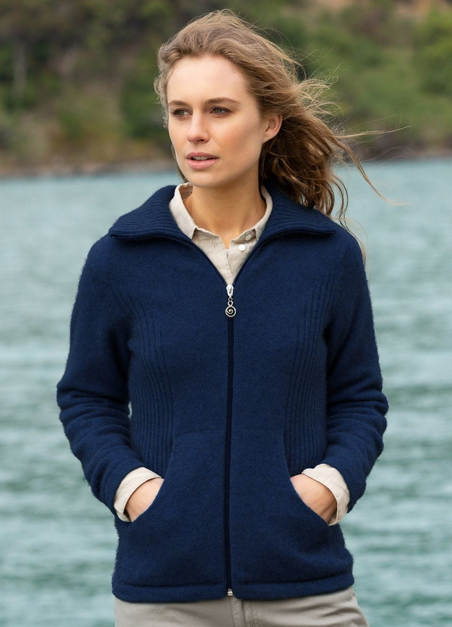 Noble Wilde Womens Market Day Jacket - Maritime