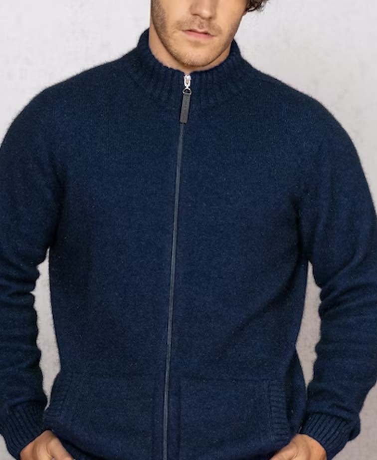 Noble Wilde Mens Bristol Jacket - Maritime