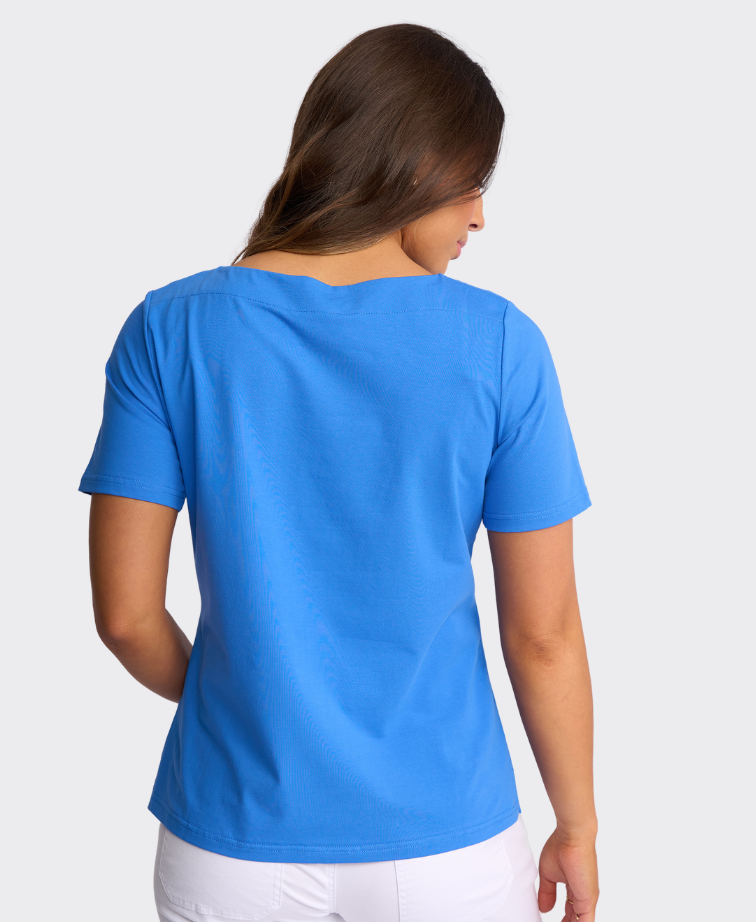 Vassalli Top Raya S/S Boat Neck