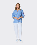 Threadz Pant Marine Wide Leg