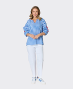 Threadz Pant Marine Wide Leg