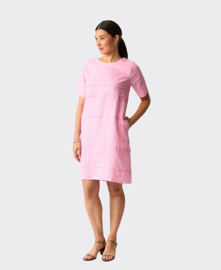 Foil Dress Crowd Favourite Linen