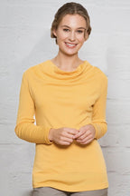 Bay Road Merino Shimmer Top - Buttercup